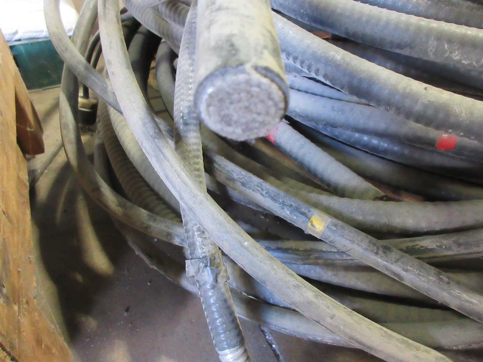 2 plastic Gaylords and 1 Pallet of Electrical Cabling, misc wires etc. - Image 3 of 6