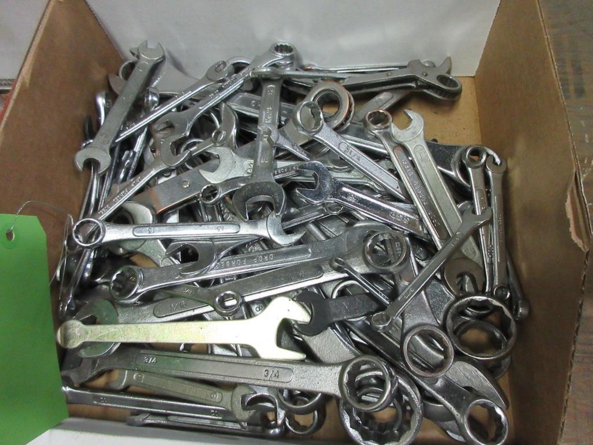 2 boxes: reamers, cutters, 2 verniers, assorted wrenches - Image 3 of 3