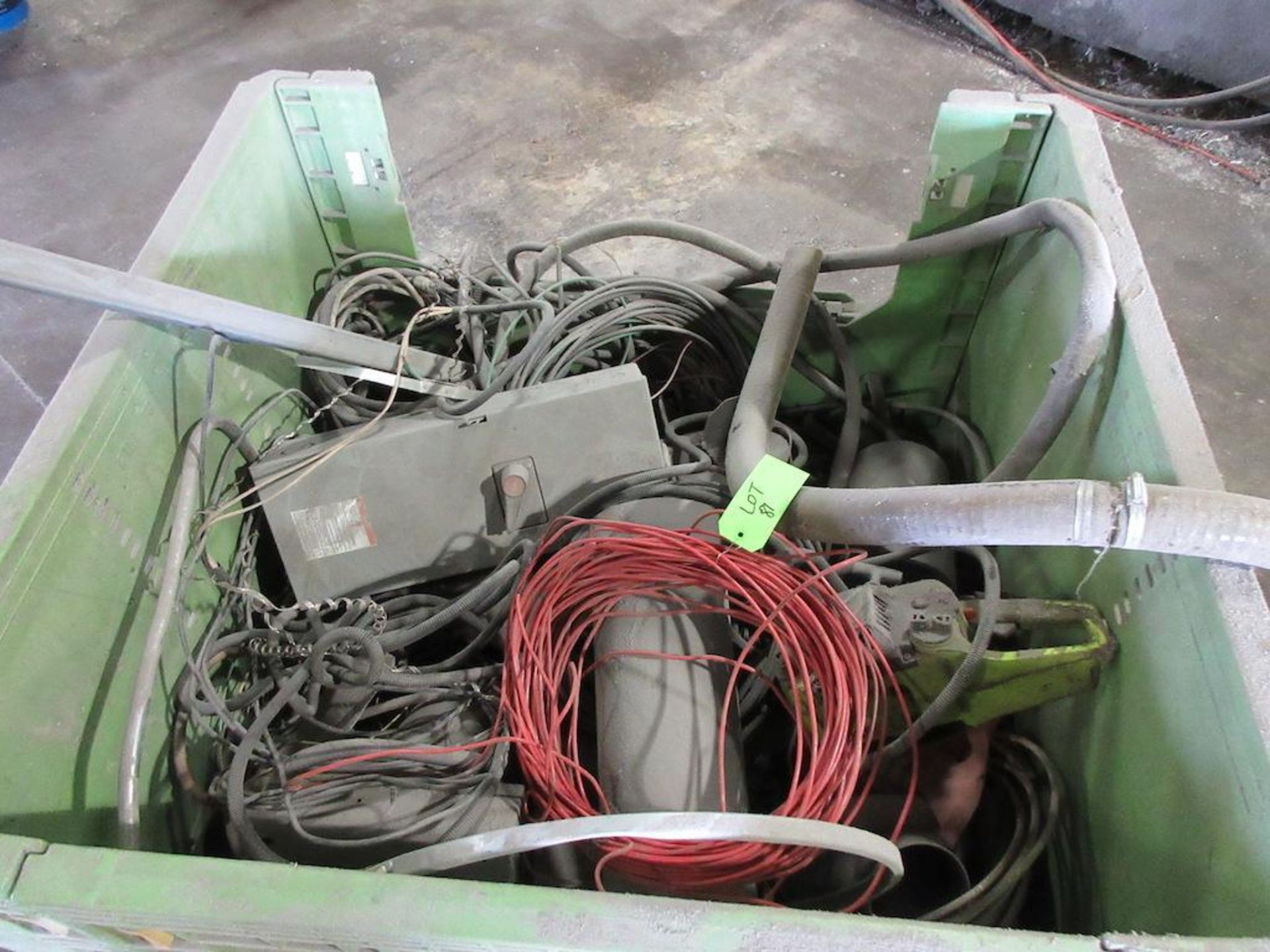 2 plastic Gaylords and 1 Pallet of Electrical Cabling, misc wires etc. - Image 5 of 6