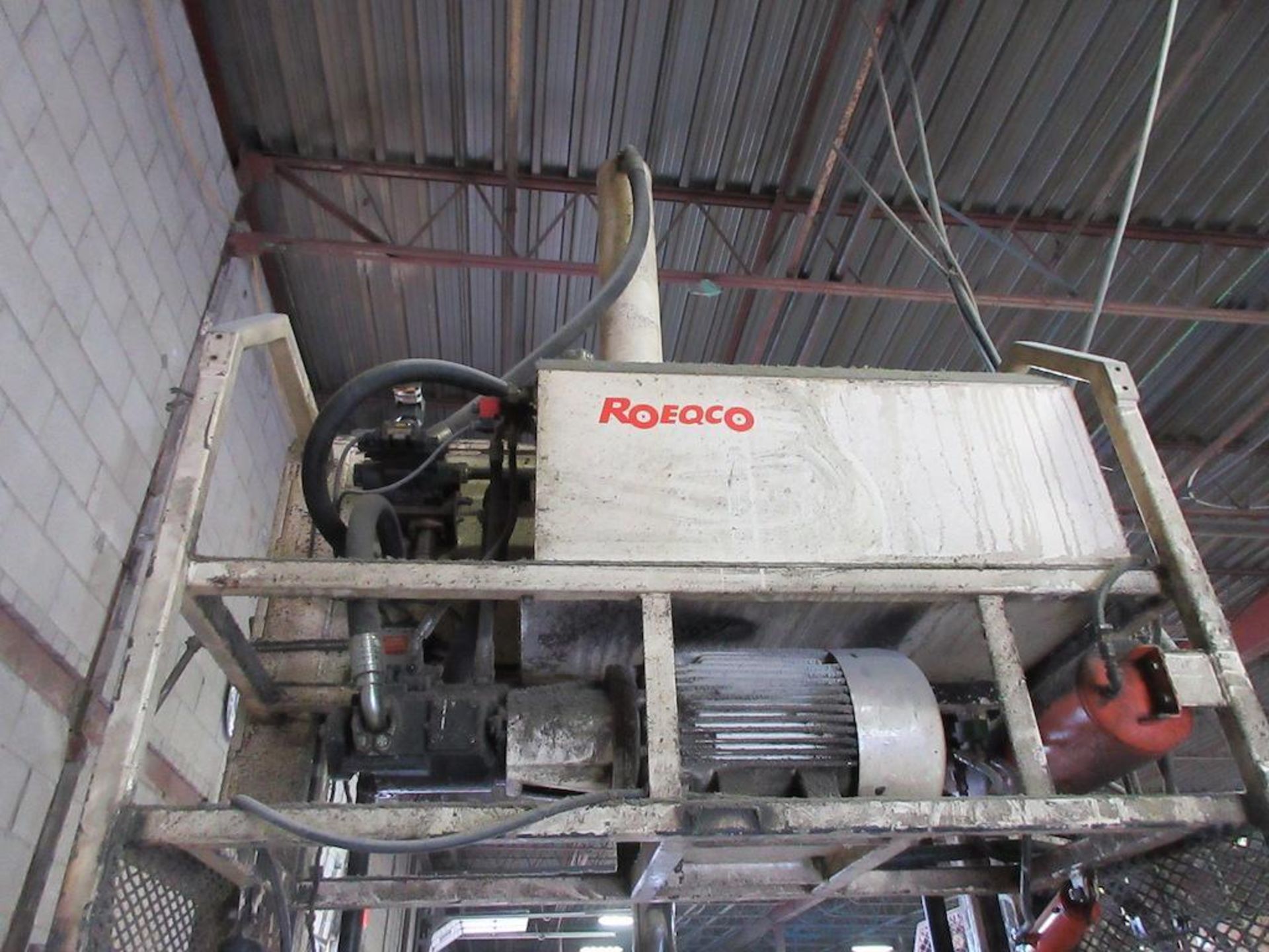 2001 ROEQCO (Rolling Equipment Company Inc) Guillotine, 5' blade, Model HS 115-66-218, sn 115-01-01- - Image 8 of 8