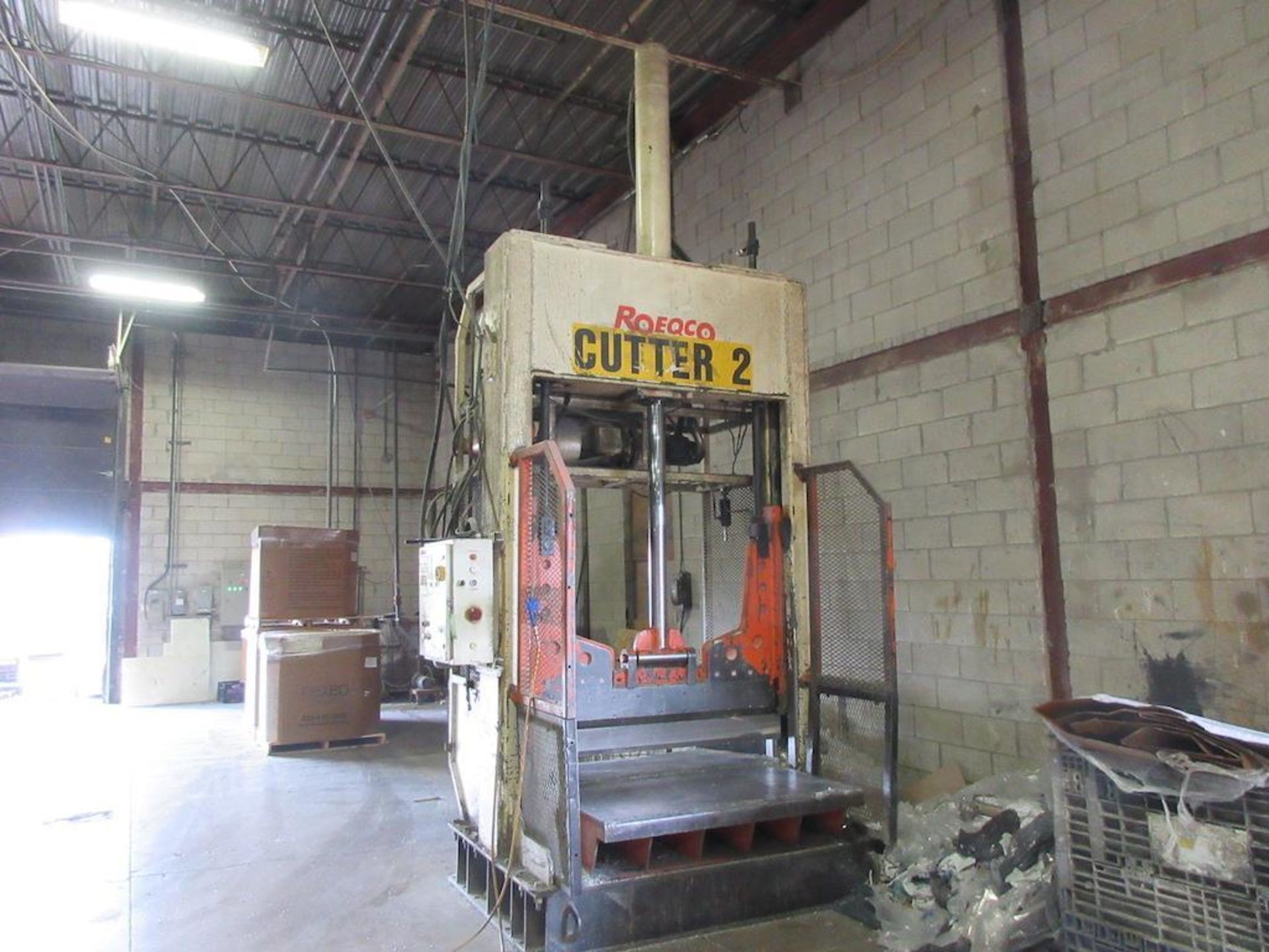 2001 ROEQCO (Rolling Equipment Company Inc) Guillotine, 5' blade, Model HS 115-66-218, sn 115-01-01-