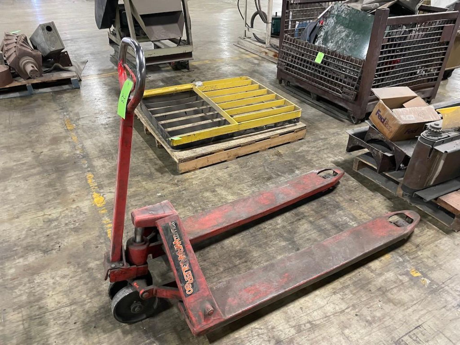 Pallet Jack, 2 wheel dolly - Image 3 of 3