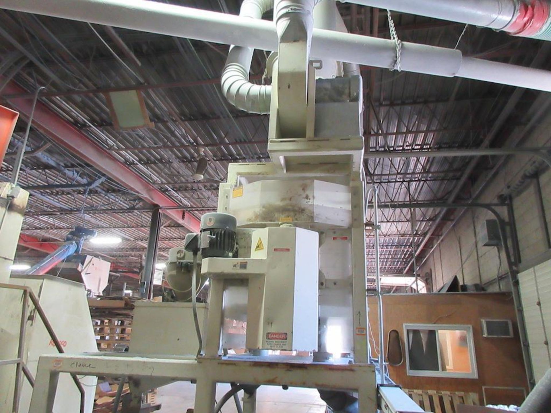 Reduction Engineering Pulverizer, Model 100, 60 HP, 480/460V, sn 252, includes: Mill Housing, Primar - Image 10 of 11