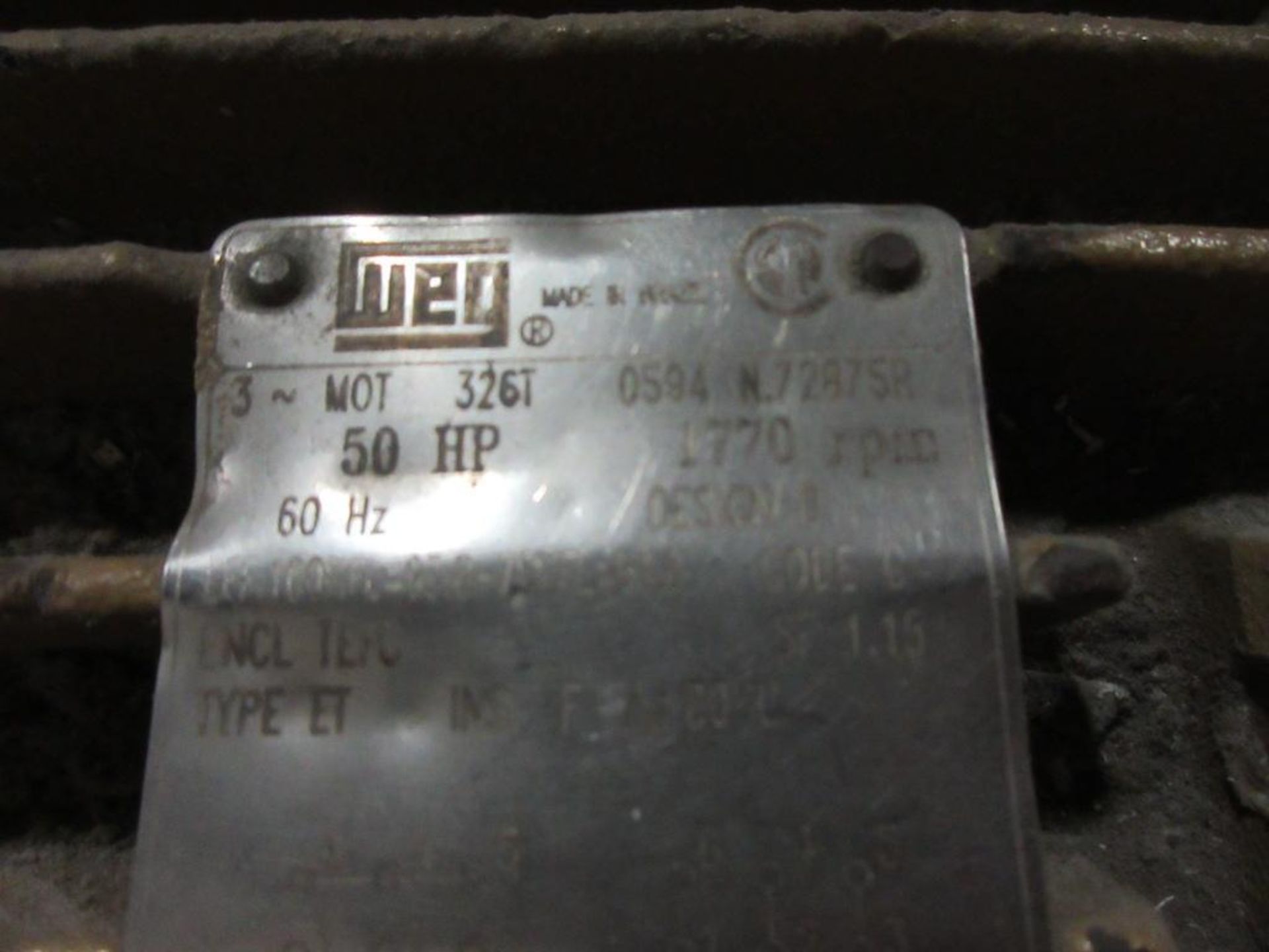 Royal 50 HP Grinder, model 281,22" x 12", sn 575601 - Image 3 of 5