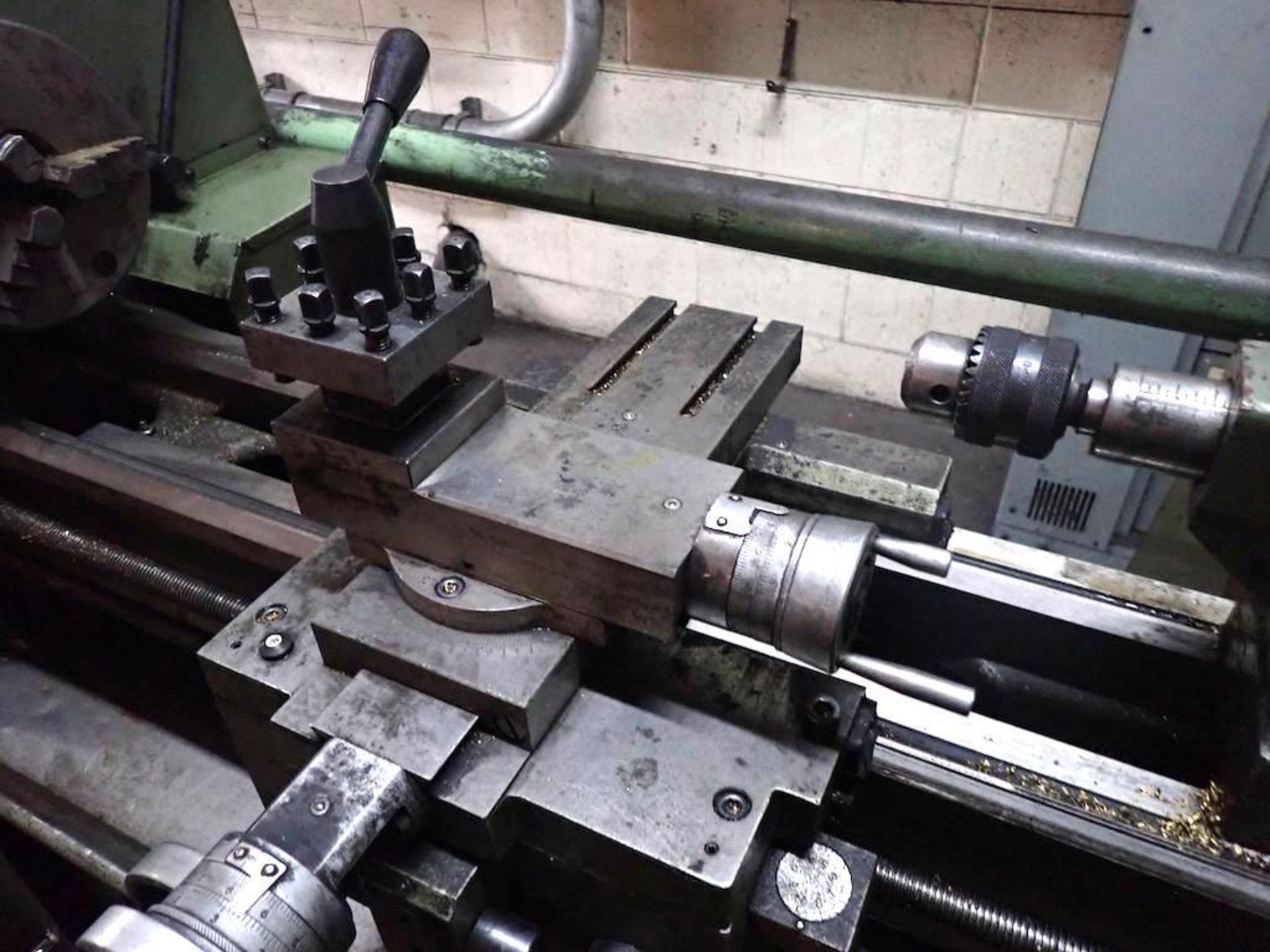 BUSY BEE MOD. DF-1237G 12" SWING X 37" CENTERS GAP BED LATHE S/N: 8010281 - Image 4 of 4