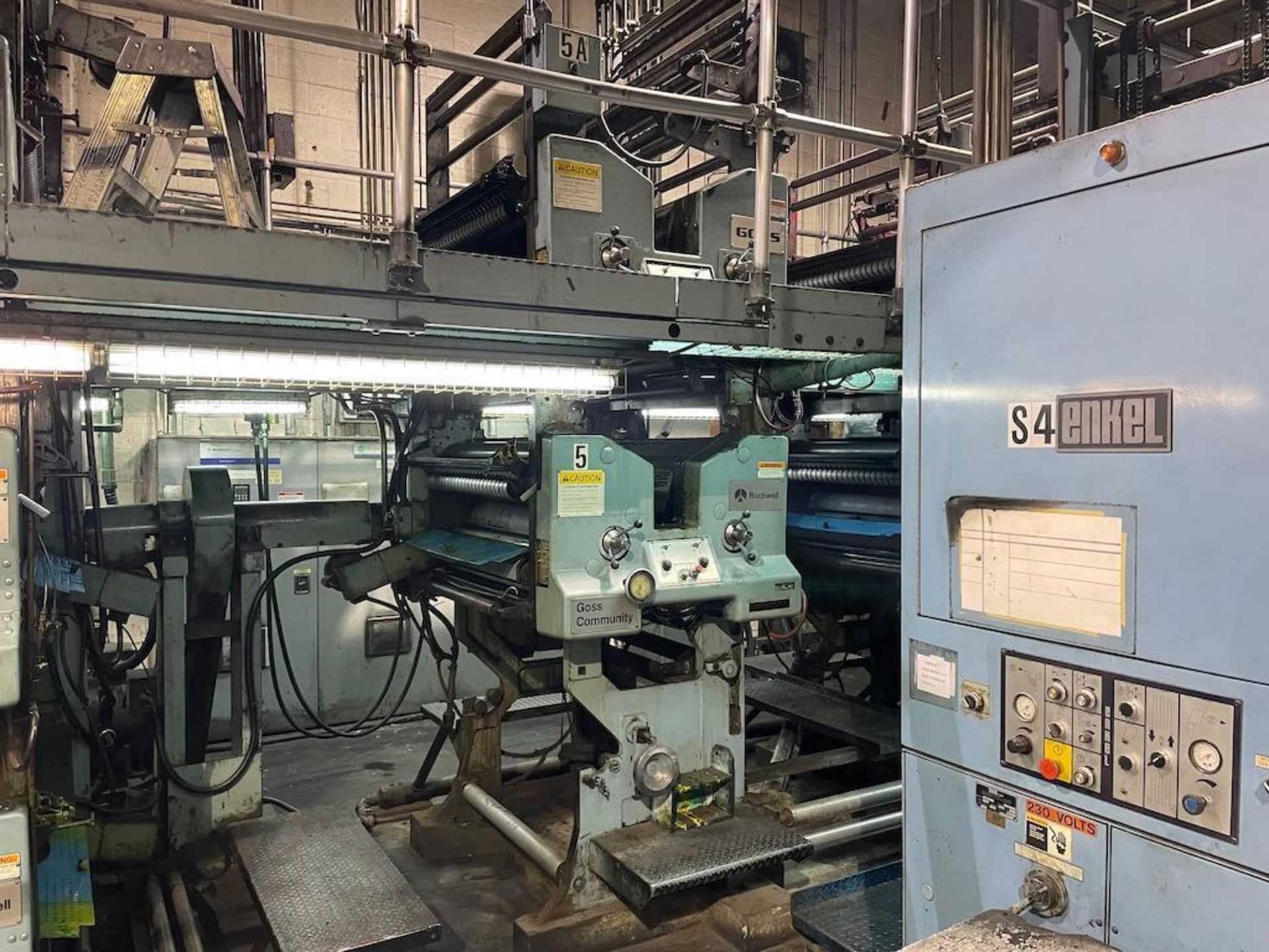 LOT GOSS PRINTING LINE, LOTS 58A-58G PLUS ELECTRICAL, INCLUDING: 28 UNITS: (5) 4 HIGH, (4) 2 HIGH 34 - Image 17 of 27