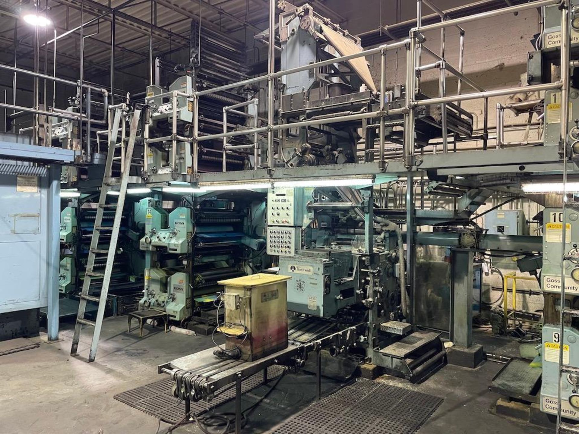 LOT GOSS PRINTING LINE, LOTS 58A-58G PLUS ELECTRICAL, INCLUDING: 28 UNITS: (5) 4 HIGH, (4) 2 HIGH 34 - Image 18 of 27