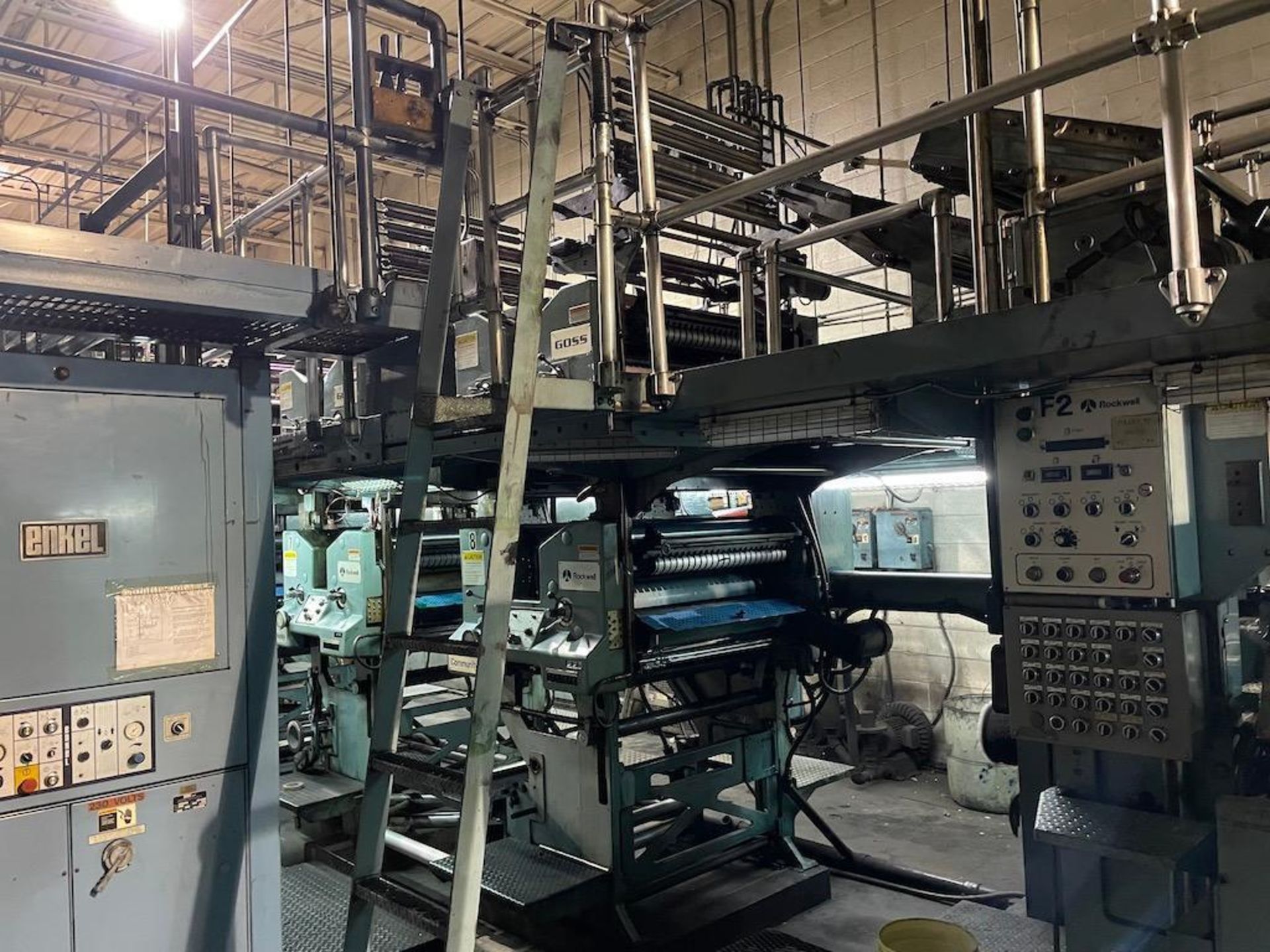 LOT GOSS PRINTING LINE, LOTS 58A-58G PLUS ELECTRICAL, INCLUDING: 28 UNITS: (5) 4 HIGH, (4) 2 HIGH 34 - Image 12 of 27