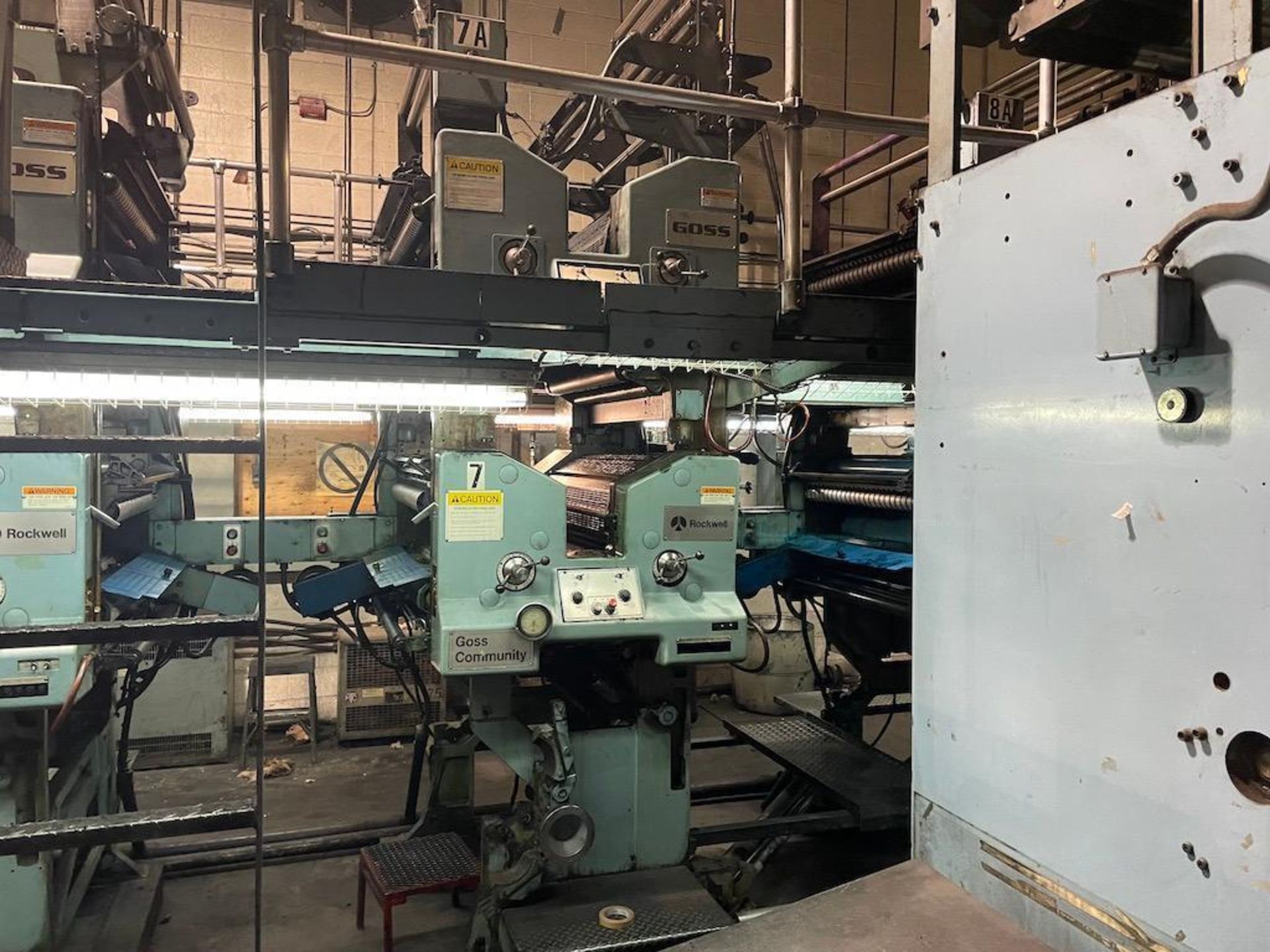 LOT GOSS PRINTING LINE, LOTS 58A-58G PLUS ELECTRICAL, INCLUDING: 28 UNITS: (5) 4 HIGH, (4) 2 HIGH 34 - Image 15 of 27