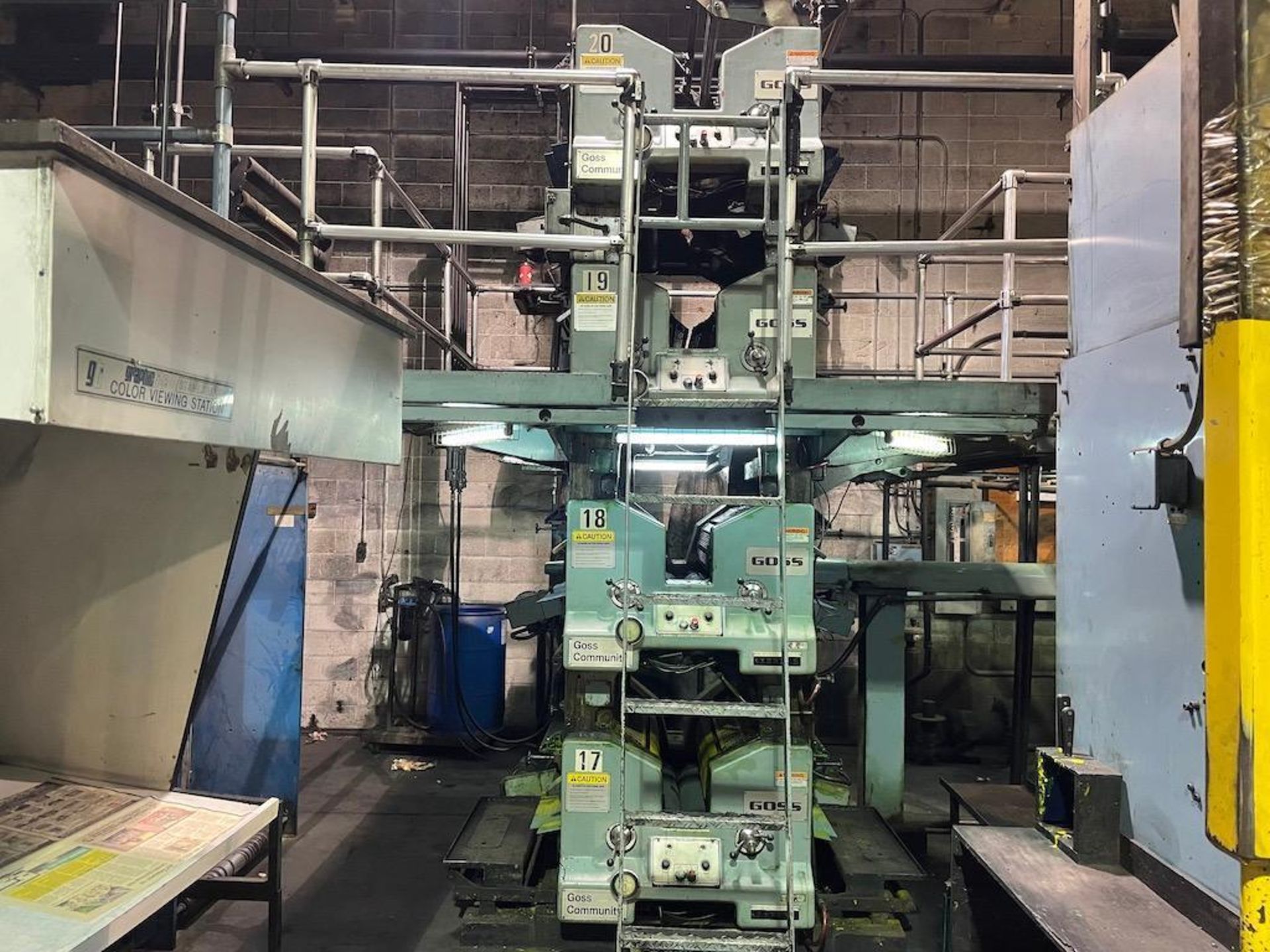 LOT GOSS PRINTING LINE, LOTS 58A-58G PLUS ELECTRICAL, INCLUDING: 28 UNITS: (5) 4 HIGH, (4) 2 HIGH 34 - Image 21 of 27