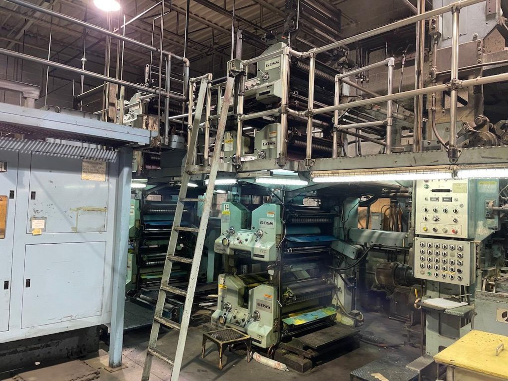 LOT GOSS PRINTING LINE, LOTS 58A-58G PLUS ELECTRICAL, INCLUDING: 28 UNITS: (5) 4 HIGH, (4) 2 HIGH 34 - Image 19 of 27