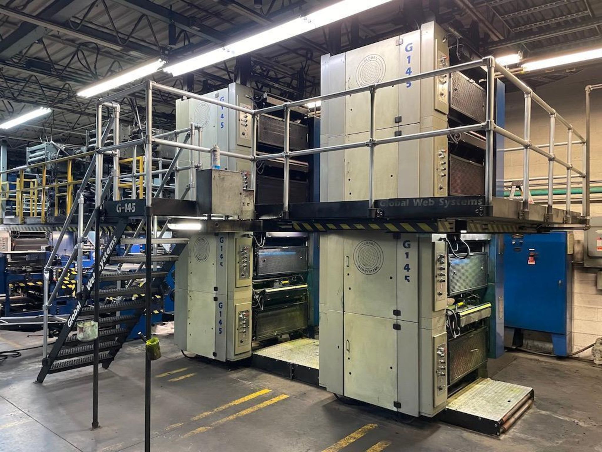 LOT GLOBAL PRESS LINE, LOTS 59A - 59F PLUS ELECTRICAL, INCLUDING: 18 UNITS MODEL G145: (4) 4 HIGH, ( - Image 7 of 21