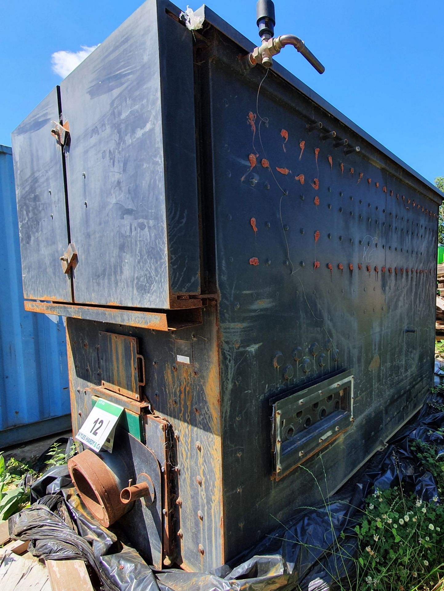 An GRANPAL 990kW Biomass Boiler, Model WK110-3-1000, Serial No. 000016794 - Decommissioned - with - Image 4 of 12