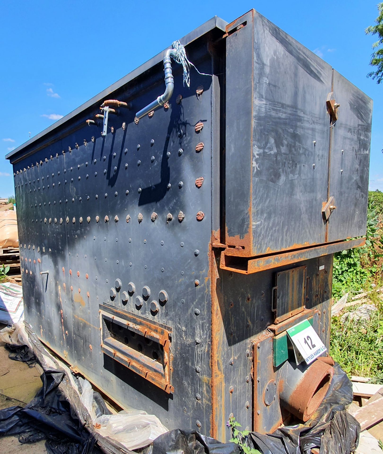 An GRANPAL 990kW Biomass Boiler, Model WK110-3-1000, Serial No. 000016794 - Decommissioned - with - Image 2 of 12