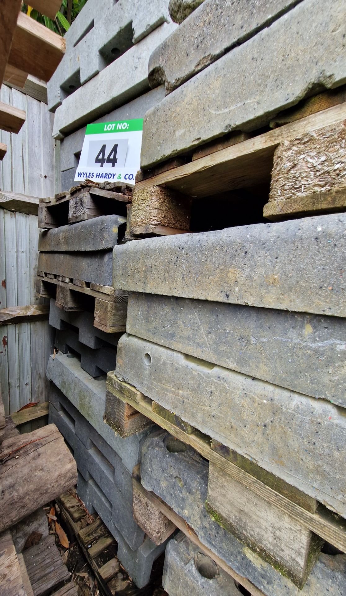 One Hundred and Four Temporary Fencing Foot Blocks
