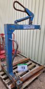 A CONQUIP Model OA102-02000 2000Kg capacity Crane operated Forklifting Frame