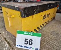 A VAN VAULT Tool Storage Chest with Keys