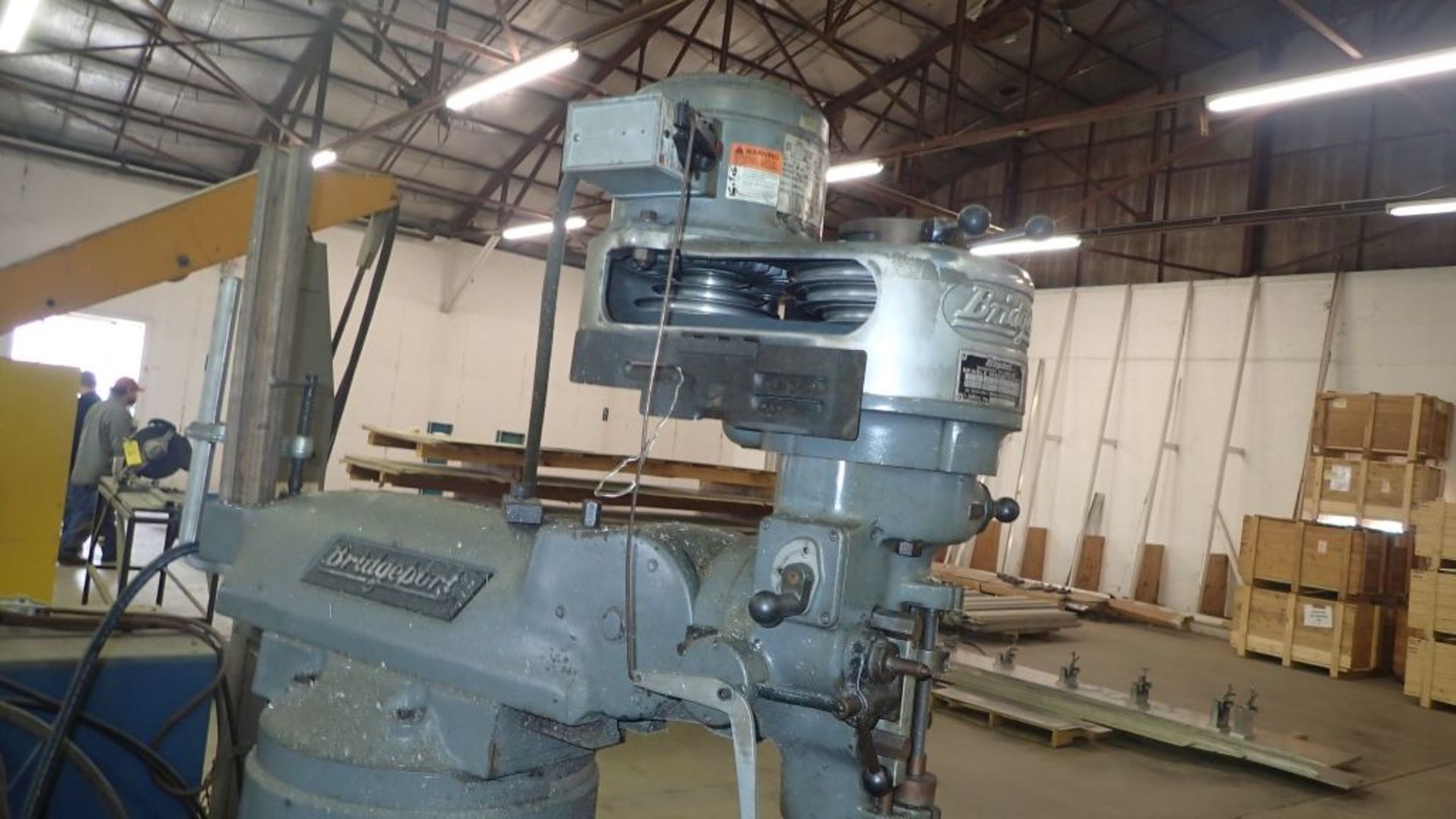 Bridgeport Vertical Mill | 9" x 48" Table; Servo Table Feed; 3-Head; Tag: 227828 | Alternate - Image 5 of 5