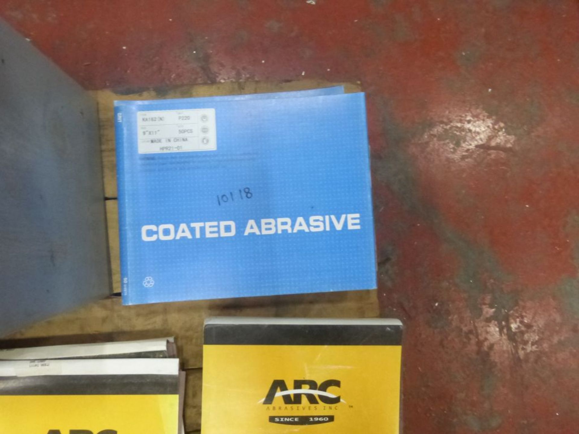Lot of Assorted Abrasive Sheets | Brands Include: 3M; ARC; Standard Abrasives; Tag: 229347 - Image 6 of 6