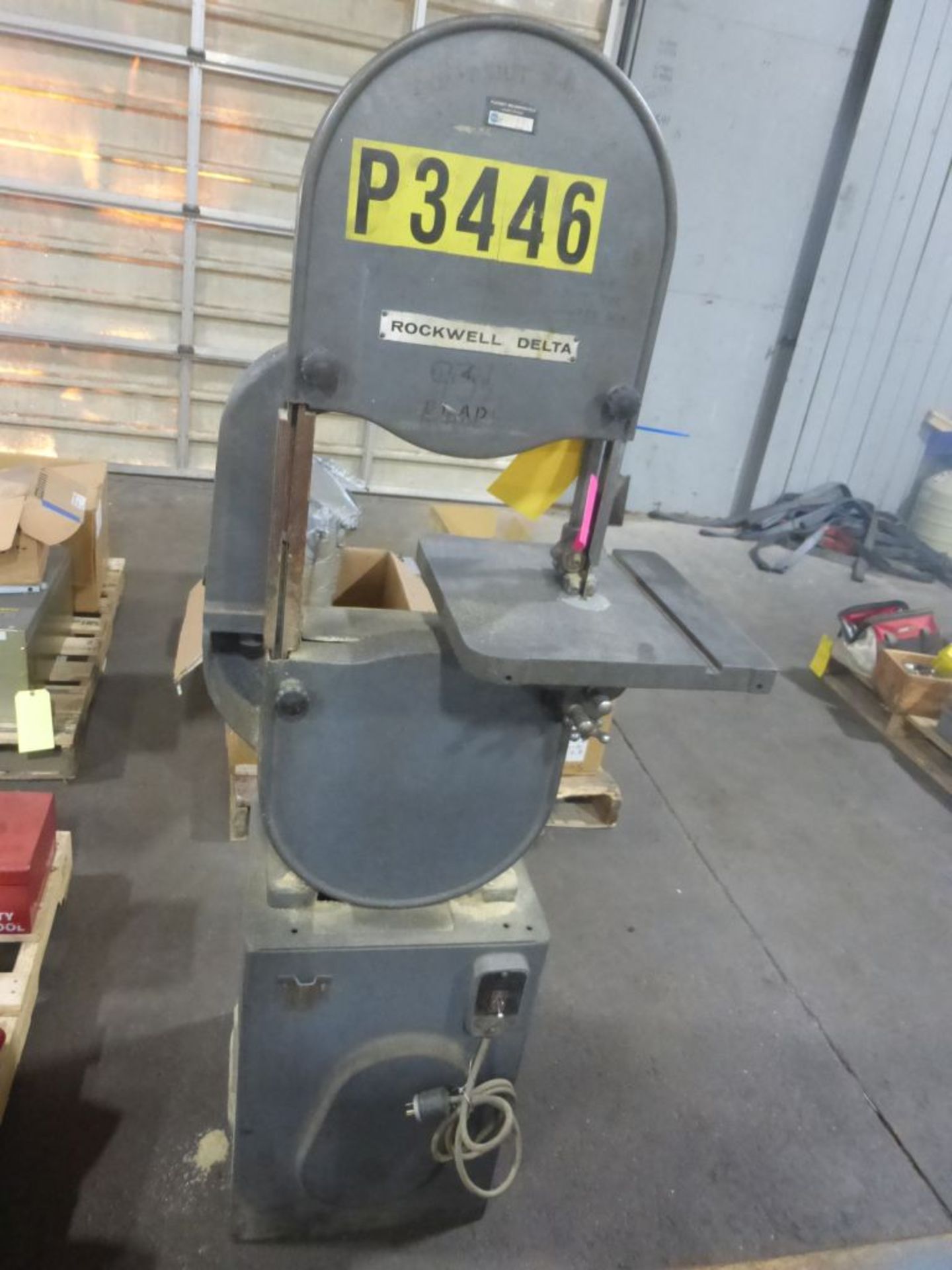 Rockwell Delta Vertical Band Saw | Cat No. 28-380; Tag: 229449