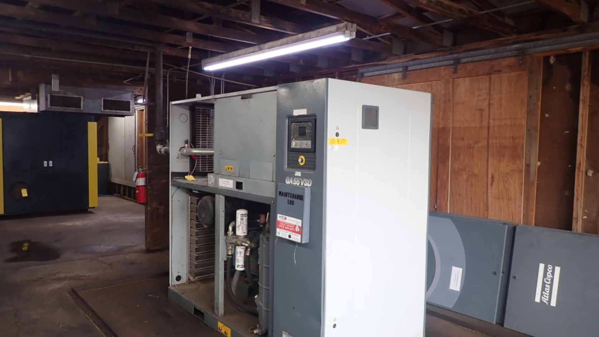 Atlas Copco GA55 VSD Air Compressor | S/N: APP151010U; 2021; 140 KW; Tag: 227074