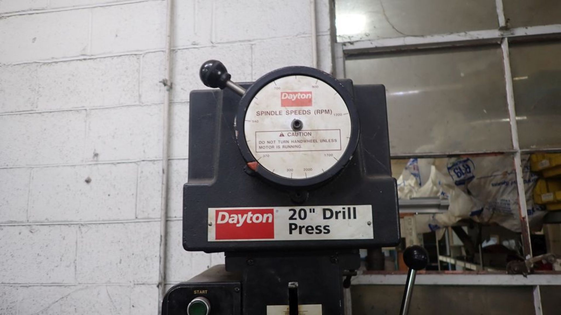 Dayton Vertical Drill Press | 20"; Variable Speed; Tag: 227012 - Image 3 of 3