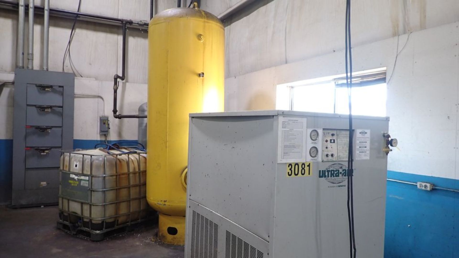 Ultra-Air Refrigerated Compressed Air Dryer | Model No. VA 1000-D; (2) Receiving Tanks; Tag: 227105