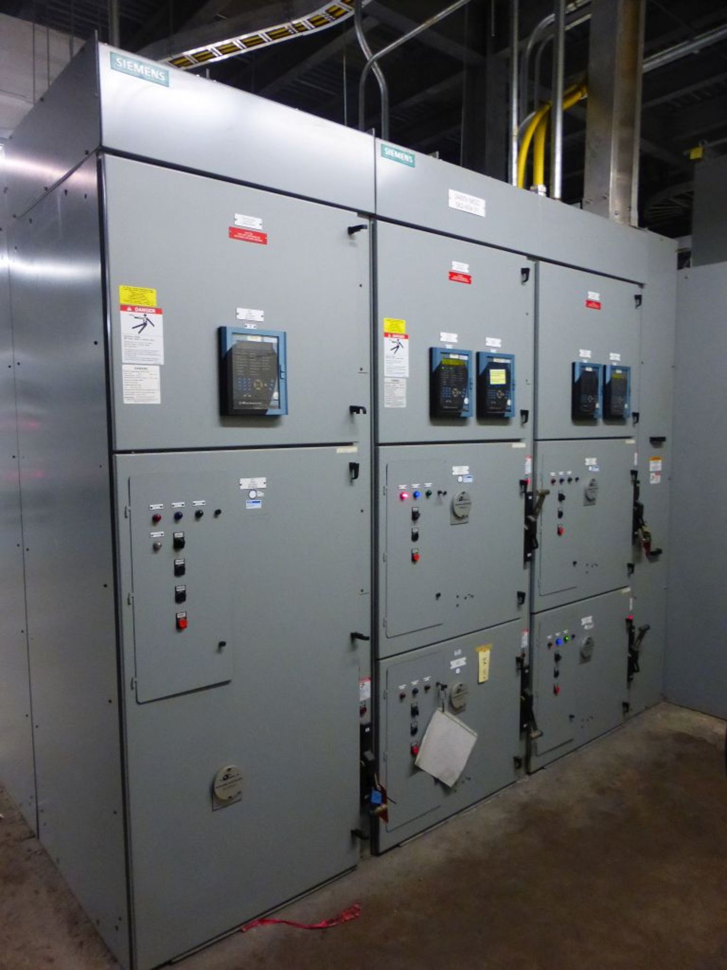 Siemens Medium Voltage MCC - Removed from Service January 2022 | 2000A; 2300V; 3-Verticals;