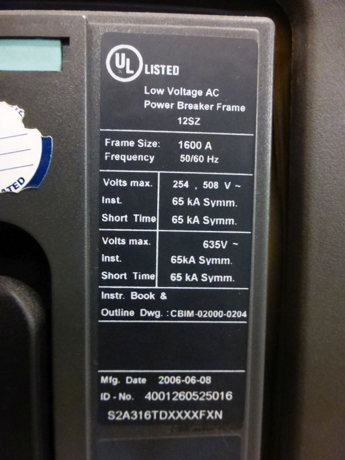 2006 Siemens Switchgear - Removed from Service January 2022 | 480V; 7-Verticals; Includes: (3) - Image 38 of 48