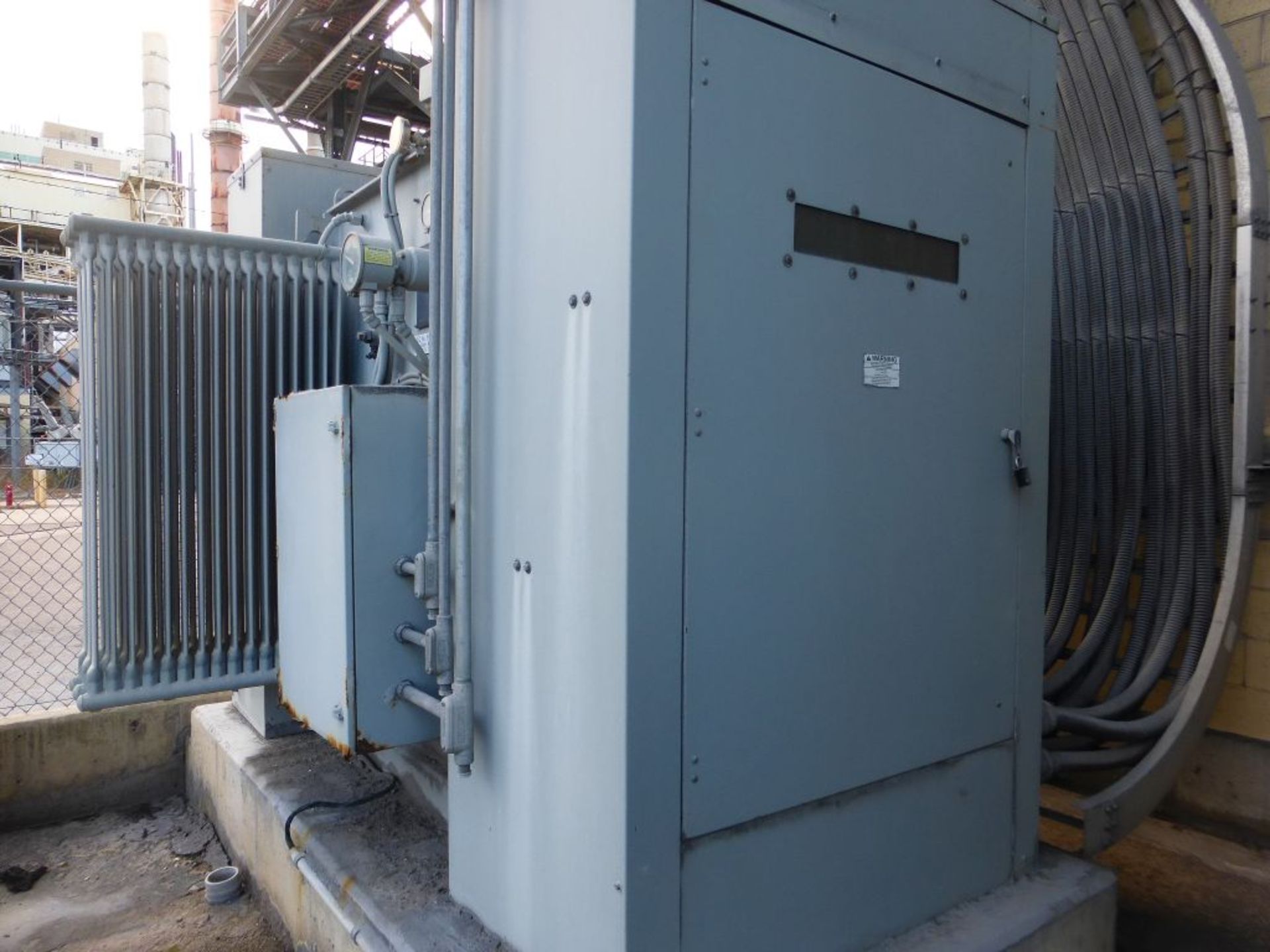 2006 Siemens Transformer - Removed from Service January 2022 | 2500/2800 KVA; 13,800 High Voltage; - Image 3 of 10