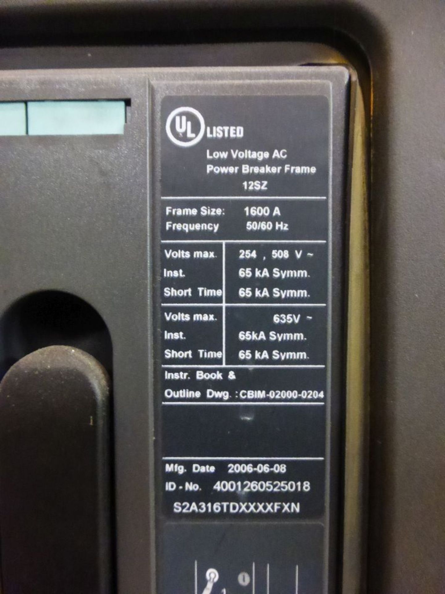 2006 Siemens Switchgear - Removed from Service January 2022 | 480V; 7-Verticals; Includes: (3) - Image 24 of 48