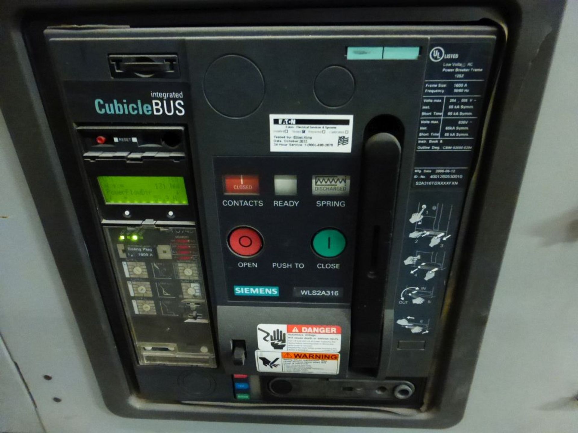 2006 Siemens Switchgear - Removed from Service January 2022 | 480V; 7-Verticals; Includes: (3) - Image 20 of 48