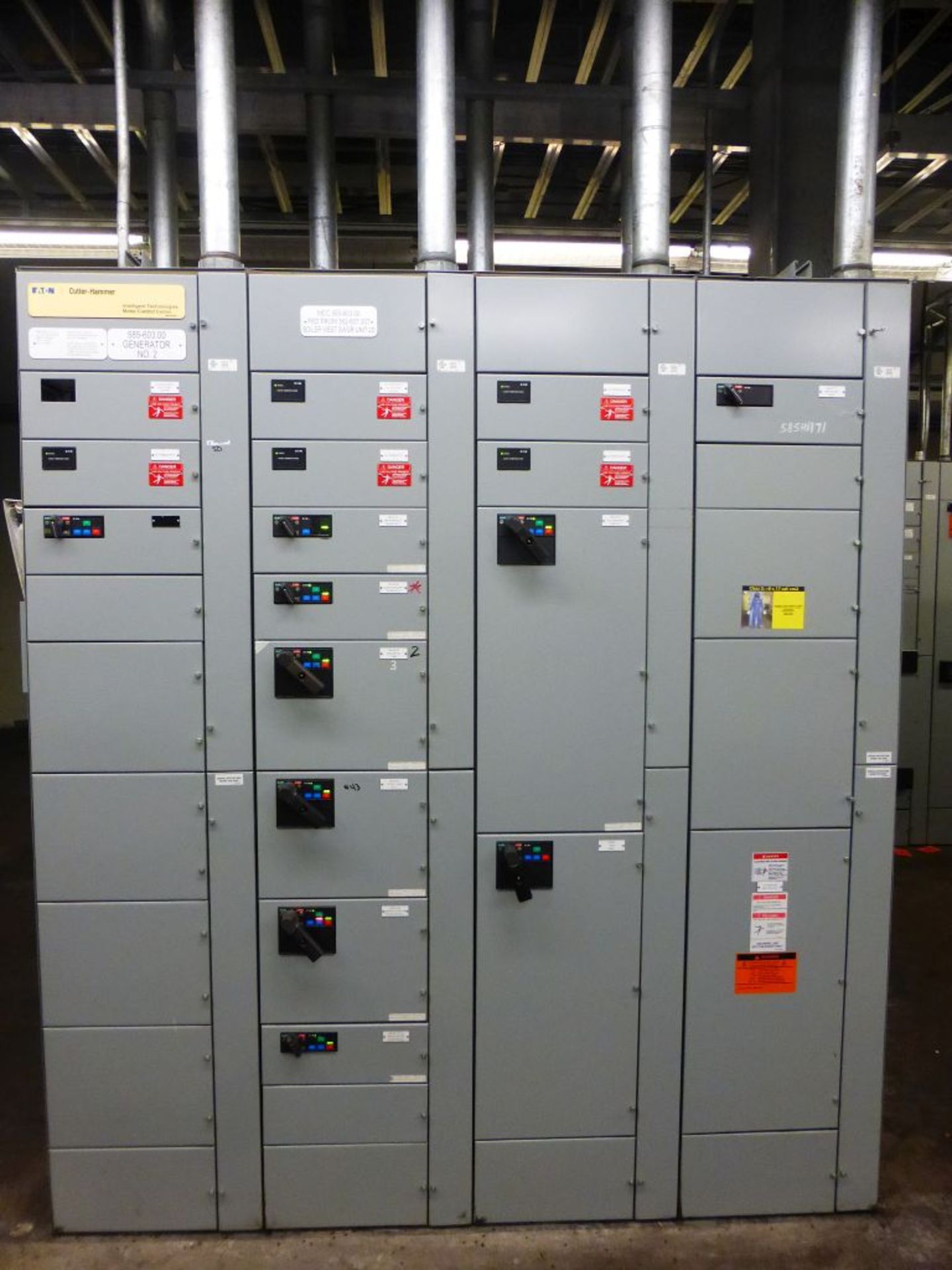 2006 Eaton Cutler Hammer Intelligent Technologies MCC - Removed from Service January 2022 | 480V;