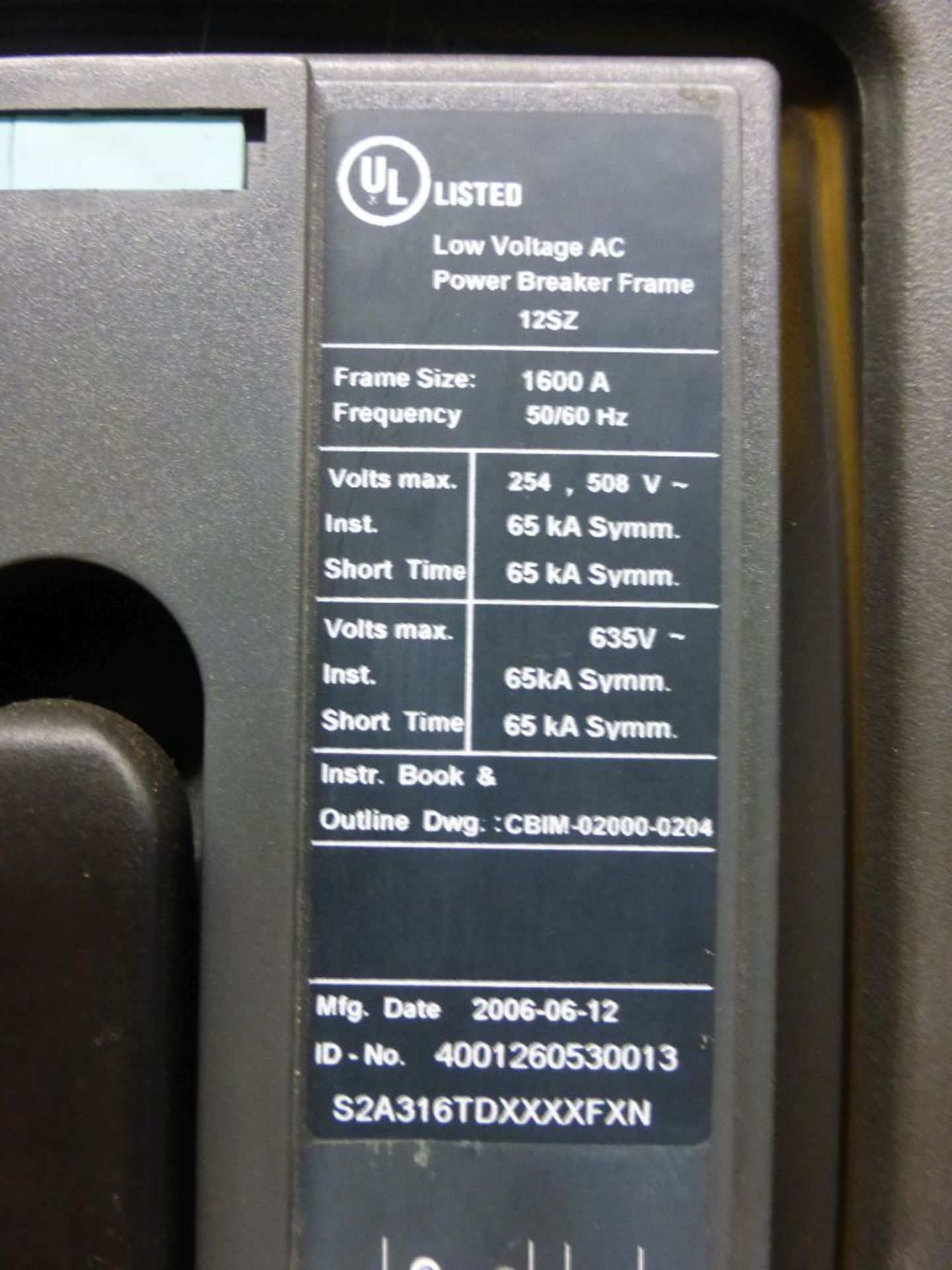 2006 Siemens Switchgear - Removed from Service January 2022 | 480V; Includes: (3) WLH3A340, 4000A, - Image 17 of 58