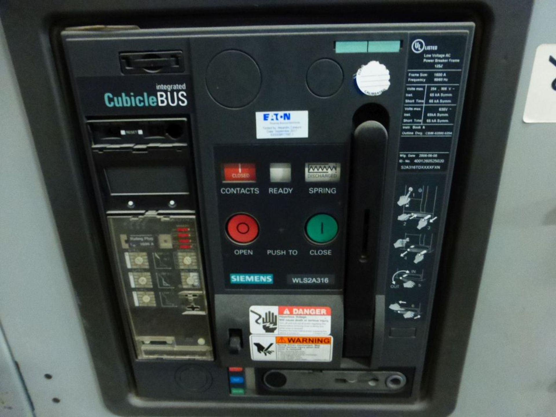 2006 Siemens Switchgear - Removed from Service January 2022 | 480V; 7-Verticals; Includes: (3) - Image 43 of 48