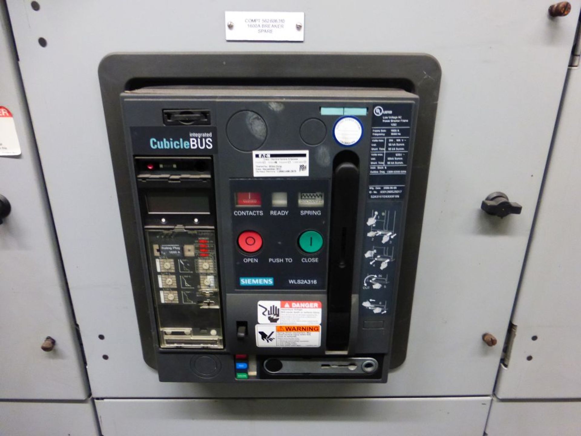 2006 Siemens Switchgear - Removed from Service January 2022 | 480V; Includes: (3) WLH3A340, 4000A, - Image 27 of 58