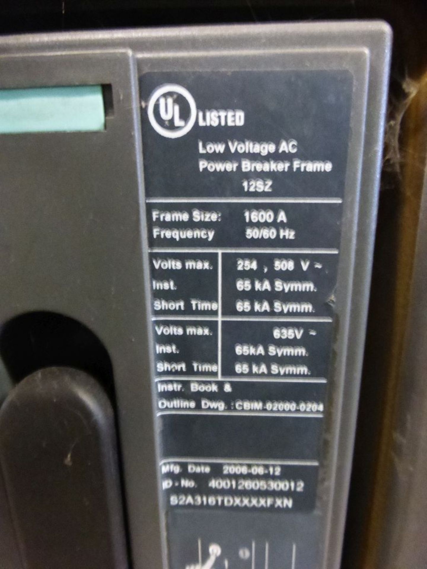 2006 Siemens Switchgear - Removed from Service January 2022 | 480V; Includes: (3) WLH3A340, 4000A, - Image 51 of 58