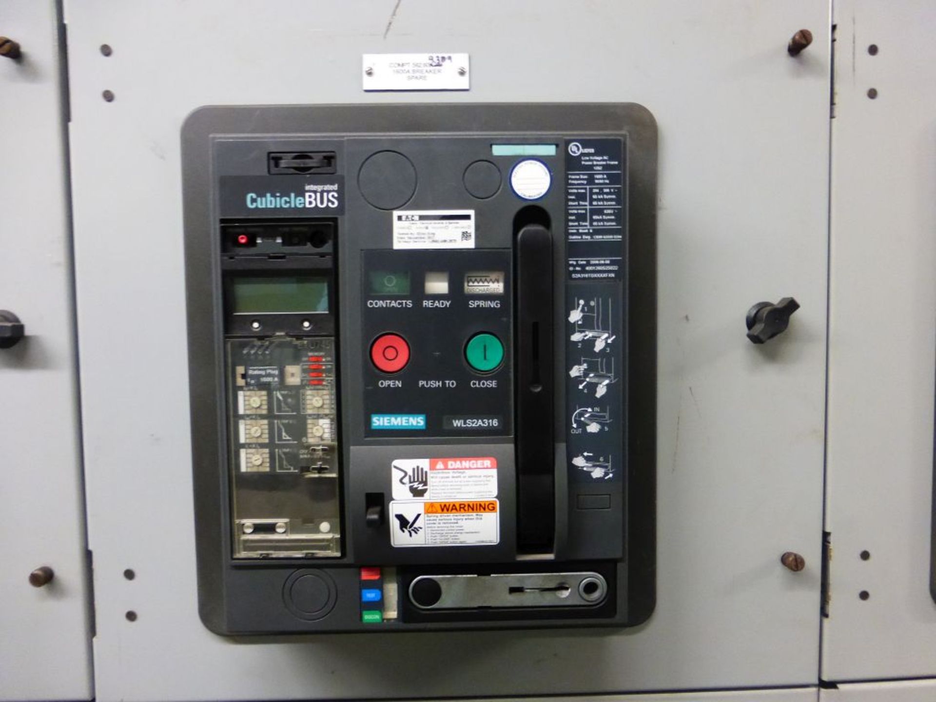 2006 Siemens Switchgear - Removed from Service January 2022 | 480V; Includes: (3) WLH3A340, 4000A, - Image 36 of 58