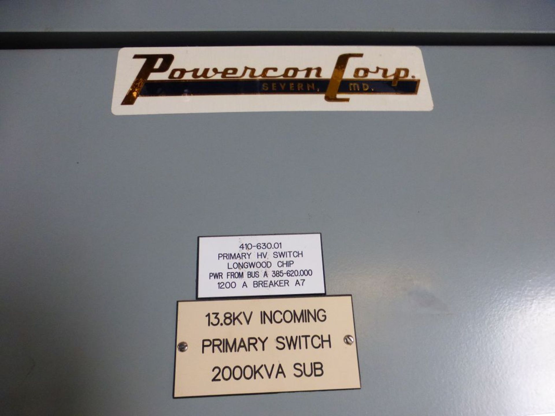 Powercorp Load Interrupter Switch - Removed from Service January 2022 | Model No. S-12395, C- - Image 2 of 4