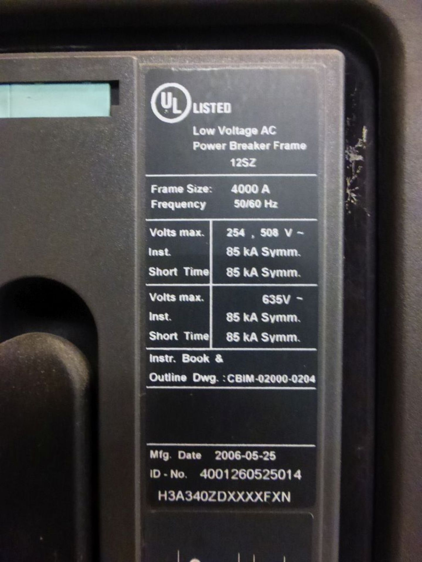 2006 Siemens Switchgear - Removed from Service January 2022 | 480V; 7-Verticals; Includes: (3) - Image 9 of 48