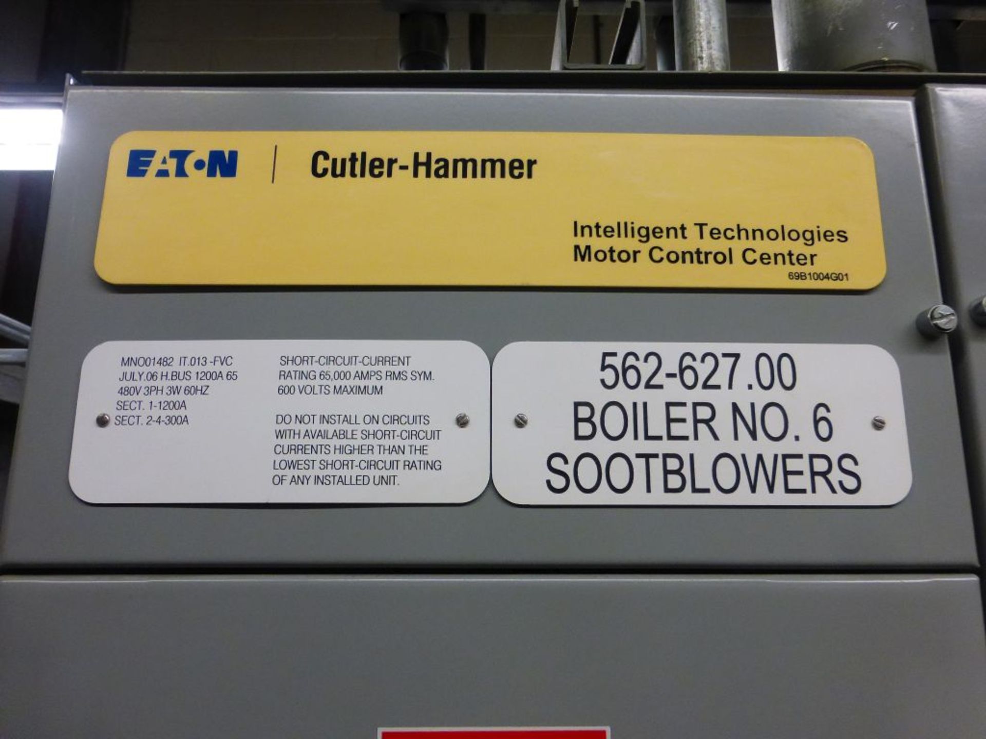 2006 Eaton Cutler Hammer Intelligent Technologies MCC - Removed from Service January 2022 | 4- - Image 4 of 37