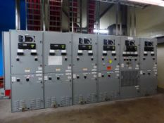 Siemens Switchgear - Removed from Service January 2022 | 6-Verticals; Includes: (9) AC High