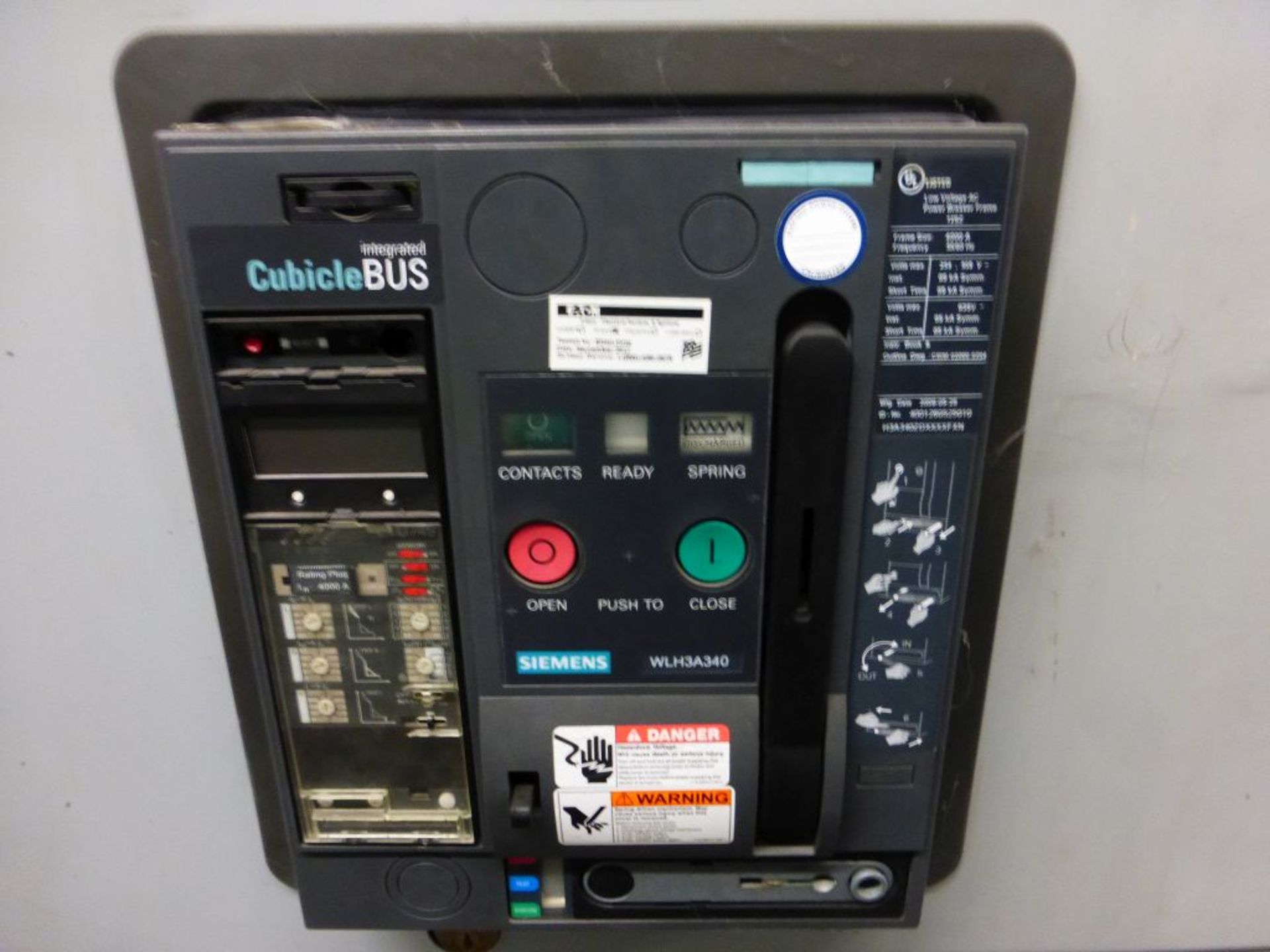 2006 Siemens Switchgear - Removed from Service January 2022 | 480V; Includes: (3) WLH3A340, 4000A, - Image 34 of 58