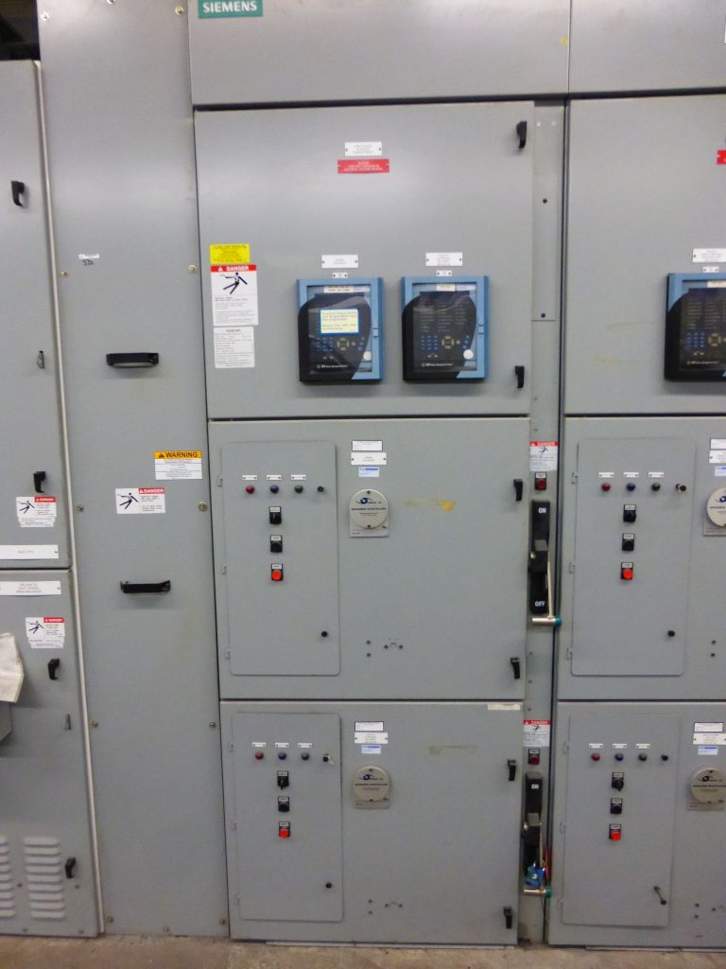 Siemens Medium Voltage MCC - Removed from Service January 2022 | 2000A; 2300V; 3-Verticals; - Image 4 of 16