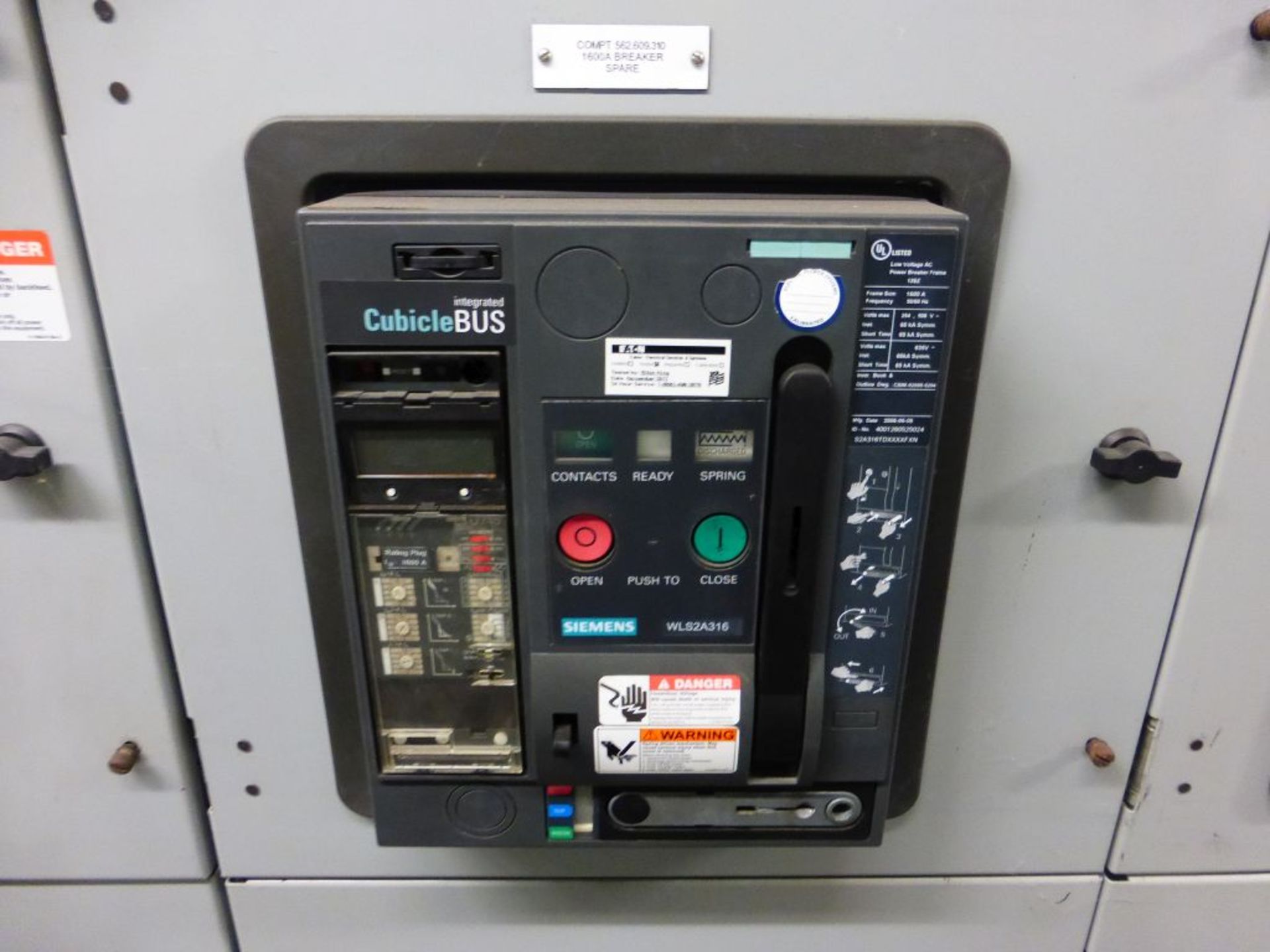 2006 Siemens Switchgear - Removed from Service January 2022 | 480V; Includes: (3) WLH3A340, 4000A, - Image 39 of 58