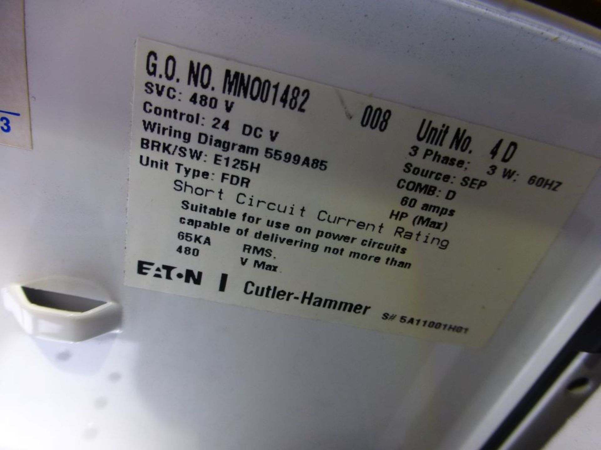 2006 Eaton Cutler Hammer Intelligent Technologies MCC - Removed from Service January 2022 | 480V; - Image 38 of 55