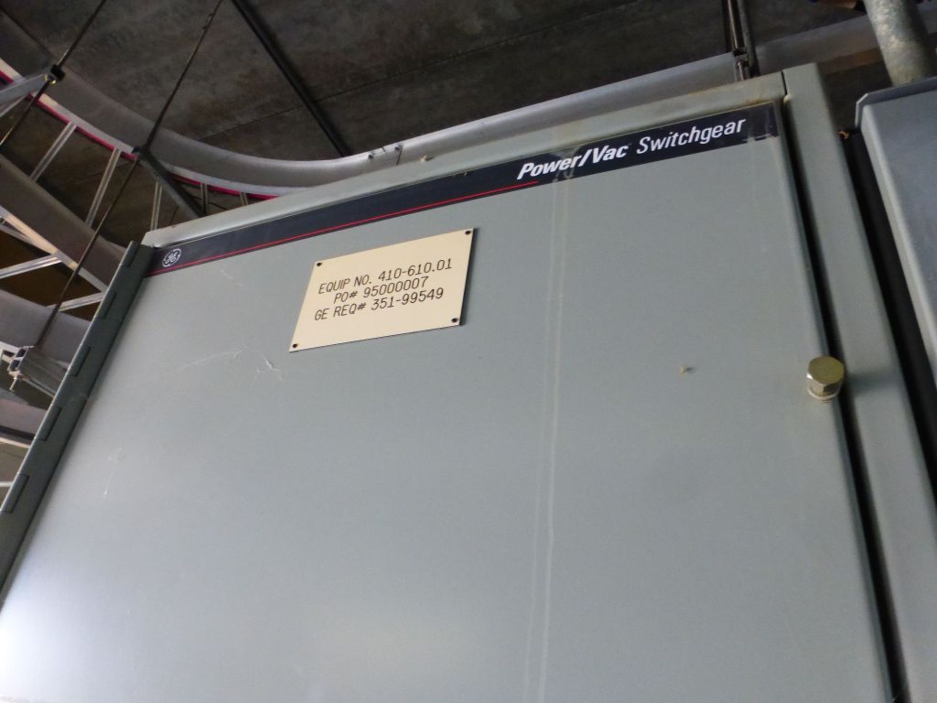 GE Powervac Switchgear - Removed from Service January 2022 | Includes: 1200A Vac Breaker, Type: - Image 2 of 8