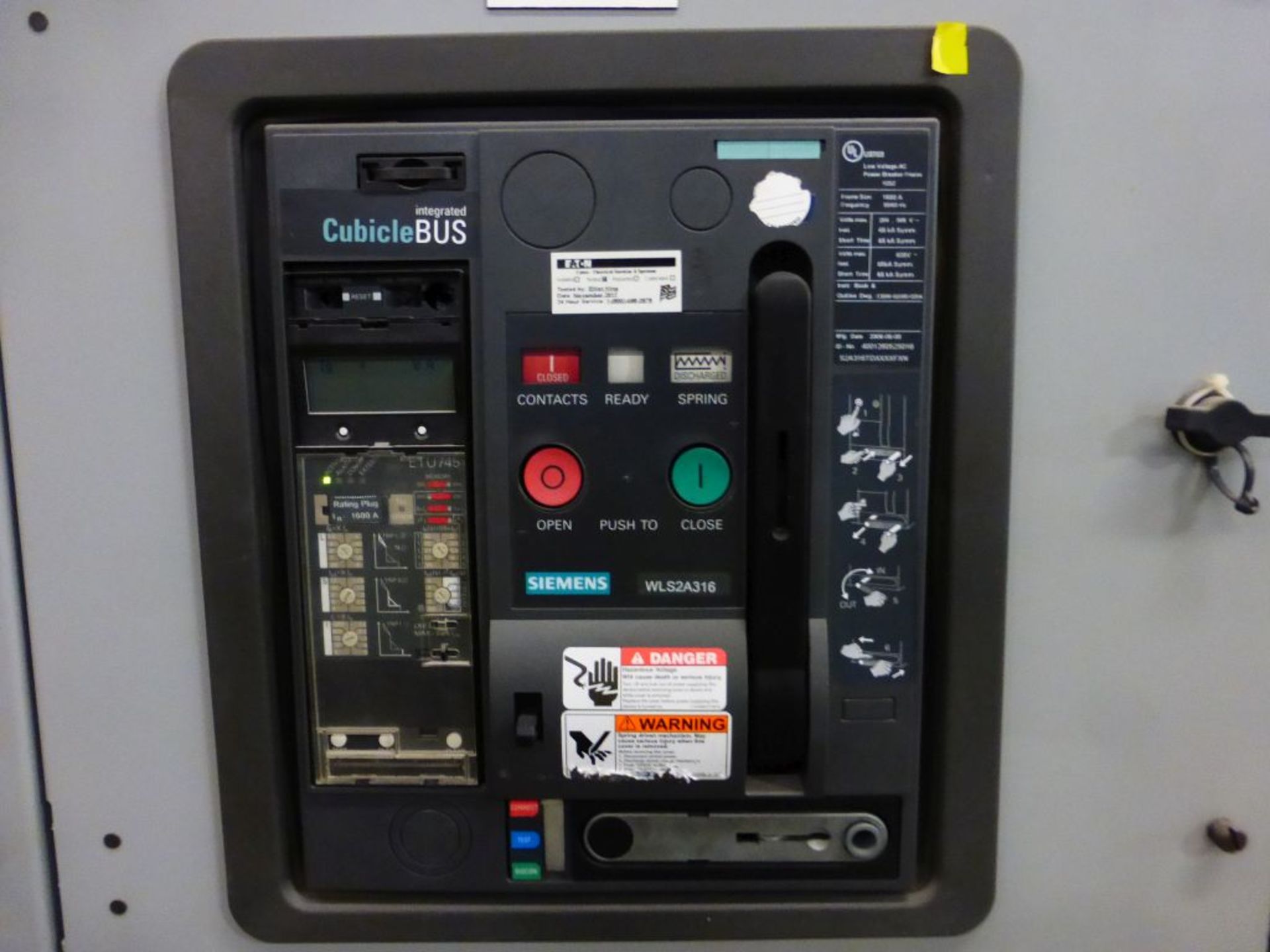 2006 Siemens Switchgear - Removed from Service January 2022 | 480V; 7-Verticals; Includes: (3) - Image 37 of 48