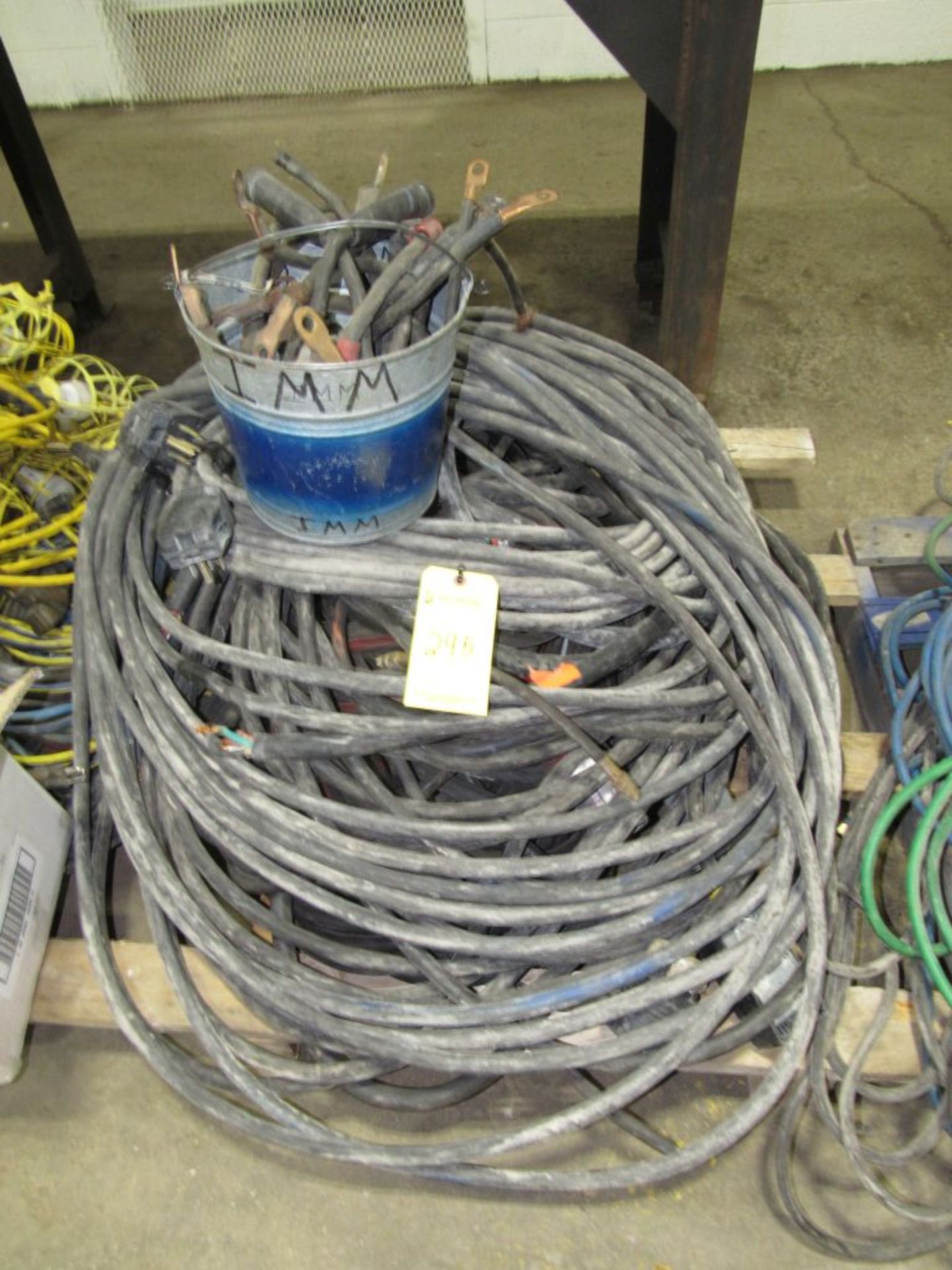 Skid of Welding Leads and Cords | Tag: 230295