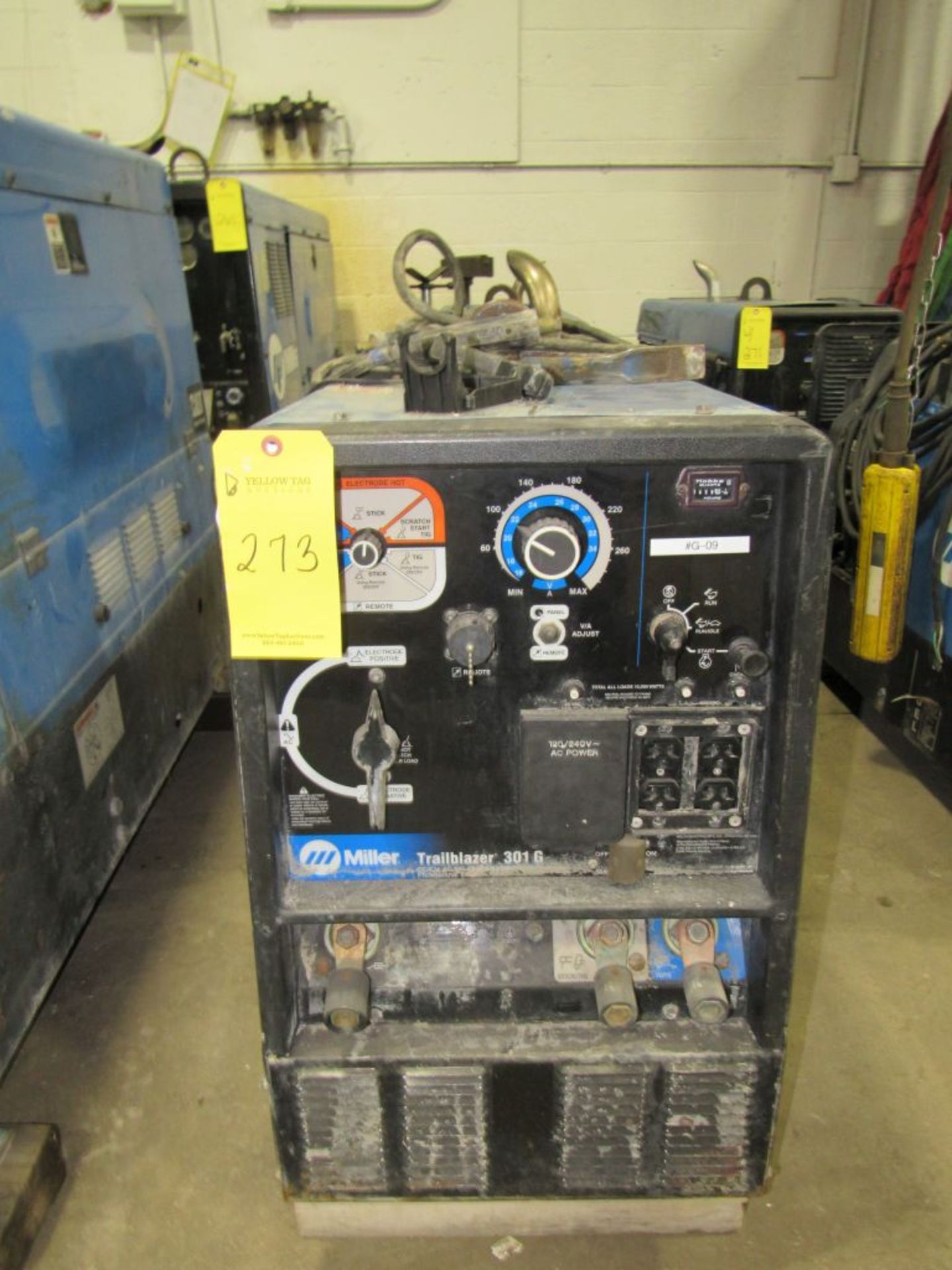 Miller Trailblazer 301G CC/CV, AD/DC Welder 10,000 Watt Generator Pro Series | Tag: 230273